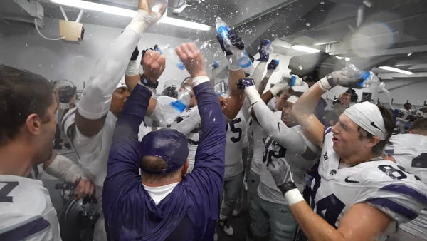 FB | KU Postgame Locker Room