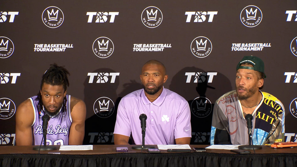 TBT | Purple Reign Postgame Press Conference vs JHX Hoops (Game 1)