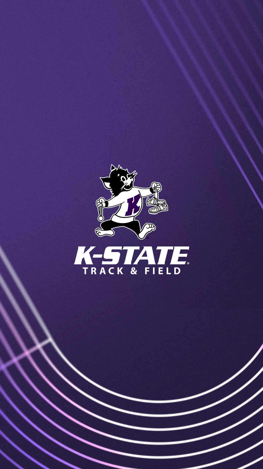 K-State Track & Field Digital Background