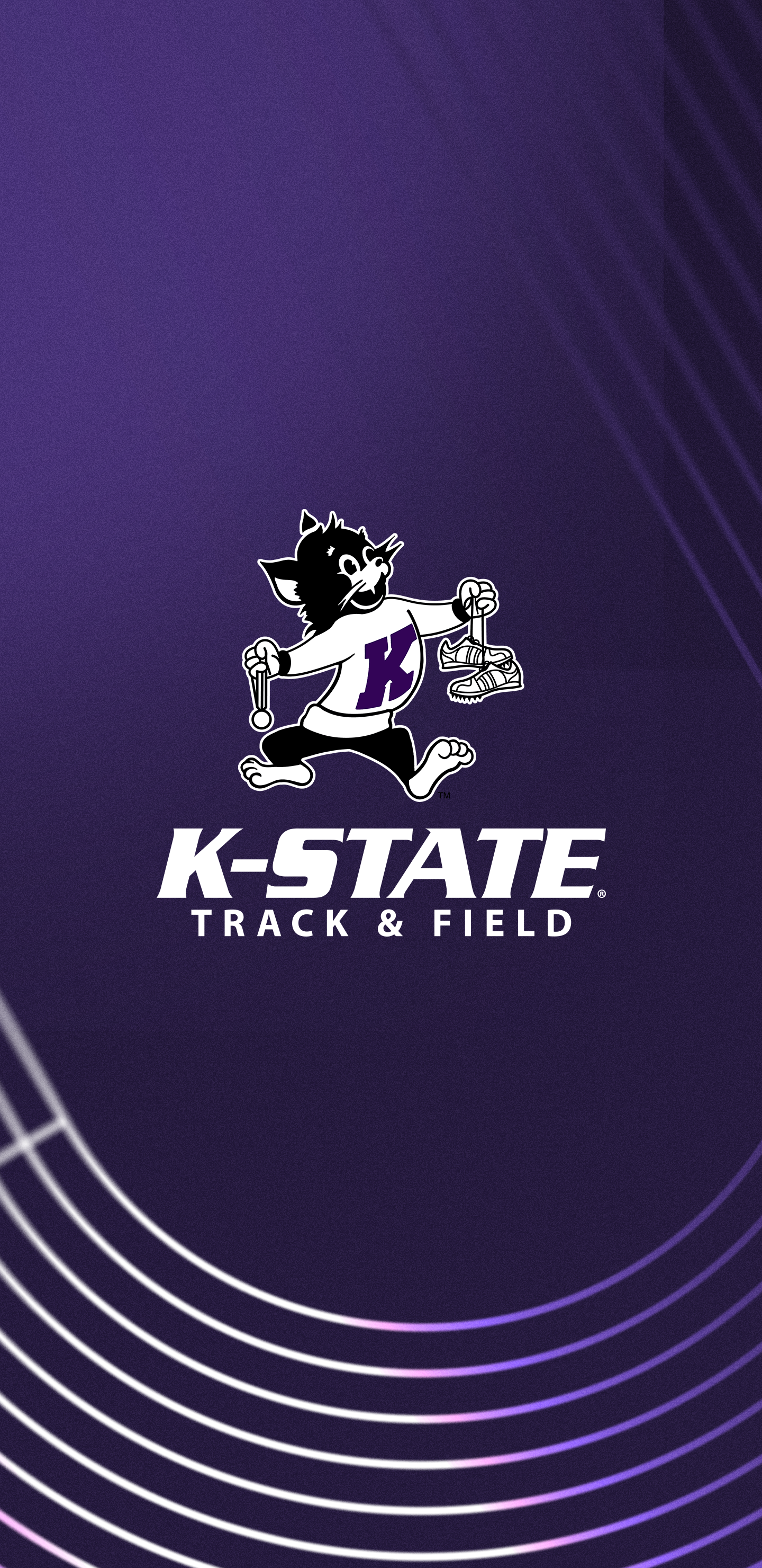 K-State Track & Field Digital Background